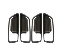 CFCKHPTHAZ for Toyota for Corolla Cross XG10 2021 2022 2023 2024 Car Door Handle Bowl Trim Frame Cover Interior Stickers (Wood Black)