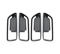 CFCKHPTHAZ for Toyota for Corolla Cross XG10 2021 2022 2023 2024 Car Door Handle Bowl Trim Frame Cover Interior Stickers (Carbon Black)