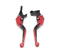 CFCKHPTHAZ for Triumph for Bonneville SE T100 Black for Scrambler 675 for Street for Triple for Daytona 955i for Speed Four Motorcycle Brake Clutch Levers(Red)
