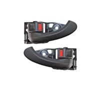 CFCKHPTHAZ Interior Door Handle for Toyota for Camry for RAV4 2006 2007 2008 2009 2010 2011 69206-06080 Car Accessories Chrome and Black(Black L and R)
