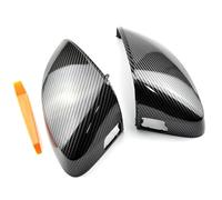 CFCKHPTHAZ Mirror Cover For A3 RS3 8V S3 2014-2017 2018 2019 2020 Carbon Rear View With & Without Lane Side Assist Replacement (With Side Assist-1)