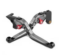 CFCKHPTHAZ Motorcycle Brake Clutch Levers for Aprilia Shiver 750 for Shiver 900 Adjustable Folding(7)