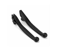 CFCKHPTHAZ Motorcycle Brake Clutch Levers Left Right Aluminum Lever Sets Carbon Black for Vespa for Sprint for Primavera S LX LXV VXL 50 125 150(Matte Black)