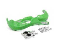CFCKHPTHAZ Motorcycle Hand Handlebar Handle Bar Guards Handguard for Kawasaki KX KLX KXF KDX 125 150 250 450 KX250F KX450F KX250 22MM 28MM(Green)