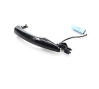 CFCKHPTHAZ Outside Handle with Sensor Key Hole for Peugeot 508 408 308S 4008 5008 for Citroen C5 C6 Black Exterior Door Handles(Front Left)