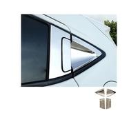 CFCKHPTHAZ Stainless Car Rear Door Handle Bowl Cover Carbon Fiber Exterior Handle Door Bowl Cover Trim for HR-V HRV 2016 2017 2018 C1019(Silver)