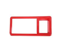 CFCPKOYOZD Car Central Control Navigation Screen Frame Cover Interior Panel Trim Accessories For Ford For Maverick 2022 (Red)