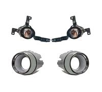 CFCPKOYOZD For Kia For Rio For Pride Sedan 4DR 2015 2016 Car Fog Lamps Fog Lights Decoration Frame Cover 92201-1W500 92202-1W500 (1 Set)