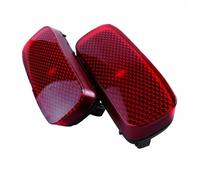 CFCPKOYOZD For Peugeot 107 206 607 Rear Bumper Reflector No Bulb Reflective Strips Red Lens 9659830680 6340E6 6340E7