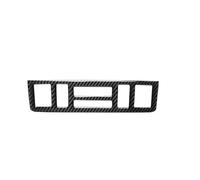 CFDEKOIB Button Frame Interior Trim Compatible with 3 Series for E46 1998 1999 2000 2001 2002 2003 2004 2005 1 Pcs Car Console Panel Control Black Trim Replaces