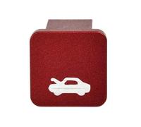 CFDEKOIB Car Accessories Compatible with CR-V 1997 1998 1999 2000 2001 2002 2003 2004 2005 2006 Car Hood Lock Control Red 1pc Aluminum Car Cover Handle Kit Release Replacement