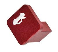 CFDEKOIB Car Accessories Compatible with Ridgeline 2006 2007 2008 2009 2010 2011 2012 2013 2014 Car Hood Lock Control Aluminum Red 1pc Car Cover Engine Handle Release Handle
