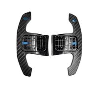 CFDEKOIB Car Shifter Compatible With BMW For 1 Series F40 M135i For 2 Series F44 For 2 Series G42 2020 2021 Car Interior Accessories Paddle Shifters Steering Wheel Extension Shifters(Blue)