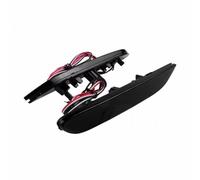 CFDEKOIB Reflectors Rectangular Compatible With Infiniti For QX60 2014-2015 For QX80 2014-2017 For QX30 2017-2025 2x Rear Bumper Reflector Turn Signal Light Black Lens