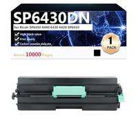 CFDFDA Black SP6430DN Hight Capacity Toner Cartridges Replacement for Ricoh SP6450 6440 6430 6420 SP6410 Printer, High-Definition Printing, 10000 Pages,Black-1 pack