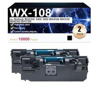 CFDFDA Black WX-108 Hight Capacity Waste Toner Box Replacement for Bizhub BH250i 300i 360i BH450i BH550 BH650i BH750i Printer, High-Definition Printing, 10000 Pages,Black-2 pack