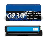 CFDFDA C230 Compatible Toner Cartridge for Xerox C230 C235 Printer, Easy Installation, 3000/1500 Pages,Cyan-3000pages