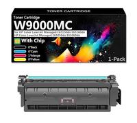 CFDFDA W9000MC High Yield Toner Cartridge for HP Color LaserJet Managed E65150dn E65160dn E65050dn E65060dn Printer, Print Clearly,Magenta