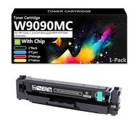 CFDFDA W9090MC Compatible Toner Cartridge for HP Color LaserJet Managed MFP E47528f E45028dn Printer, Easy Installation, 8600 Pages,Black