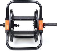 Portable Hose Pipe Reel，Garden Hose Reel Cart with Handle, Holds 100 Feet of 1/2-Inch Hose, Yard, Lawn, Farm Outside Water Pipe Rack Winding Tool