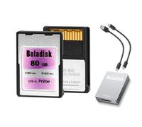CFexpress Type A Memory Card Set with Card Reader, Professional CFE Type A, Up to 880MB/s Read & 900MB/s Write Speed, for 4K/8K Video/Photo, with Sony Alpha Sony FX Cameras, Boladisk 80G