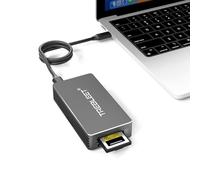 CFexpress Type B On-The-go Backup Card Reader, 2 in 1 Built-in M.2 NVMe SSD Slot (Up to 10Gbps)