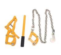 Cffuvros Chain Fence Strainer for wire with diameter 1.5mm to 5.0mm, Capacity 2200LBS, Heavy Duty Chain Strainer Wire Tensioner Tool