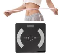 Cffuvros Smart Scale for Body Weight, Bluetooth Rechargeable Body Fat Scale, Muscle Mass, BMI, BMR, 27 Body Data, 360 Pounds Maximum Load Bearing Capacity