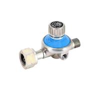 CFH Gas Pressure Regulator Propane Gas Cylinder DR 113 - Pressure Regulator Continuously Adjustable 1-4 Bar - Input G.5 and Output H.6 3/8 Inch According to EN 16129, Flow Rate 1.5-12 kg/h