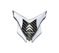 CFHJFG 1PCS Car Metal Sticker Badge for Citroen DS3,Emblem Logo Sticker Decals 3D Design Personalised Creativity Waterproof Rustproof Bonnet Trunk Car body Decorations,Carbon Fibre-2