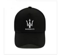 CFHJFG Car Cap for Maserati GranTurismo 2023 2024,Quality Material Brilliantly Made Adjustable Fashion Casual Baseball Caps Unisex Hat Sun Protection Washed Design Car Logo Travel Cap,Black
