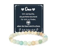 CFifHtOL Grandma Gift, Best Birthday Gift for Grandma from Grandson, Mother's Day Gift for Grandma, Natural Stone Bracelet Gifts for Women, Eine Grösse, Plastics, No Gemstone