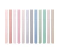CFifHtOL Pastel Highlighter Set,12 Soft Coloured Highlighters,Gentle on Eyes & Quick-Dry,bible highlighters for Students,Office,Note-Taking,Journaling,Ideal for School,College & Work