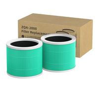 CFKREYA 2 Pack HY1800 Replacement Filter Compatible with CHIVALZ/MORENTO/Loytio/Honeyuan/AYAFATO/IOIOW HY1800 Air Purifier, 3-in-1 H13 True HEPA Replacement Filter