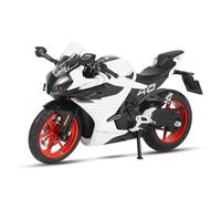 CFMOTO 450SR Bike Toy Car Model Wheel Shock Absorber Miniature Gift 1:12 (White)
