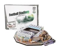 cfmour Stamford Bridge Football Stadium 3D Puzzles, Jigsaw DIY Building Model Kits for Adults and Kids, 171 Pieces