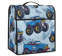 cfpolar Kitchen Aid Mixer Cover, Retro Car Waterproof Stand Mixer Cover with Zipper Pocket aid Storage Covers Kitchen Dust Covers for Coffee Machine Organizer Bag Holiday Decor