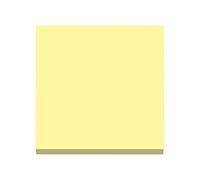cfpqv Assorted Sheets 100 Feet and Bright Tearable Sticky Super 3 x 3 Colours Notes Office & Stationery Desk Boredom (Light Yellow, One Size)