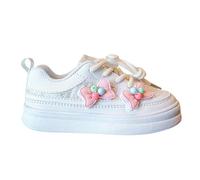 cfpqv Children's Trainers, Indoor Shoes, Girls' Lace-Up Shoes, Breathable Trainers, Low Top Low Shoes, Sports Shoes, Non-Slip Hiking Shoes, Cute Children's Shoes, Running Shoes, Indoor Trainers