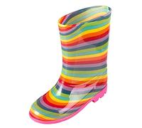 cfpqv Wellington Boots Children's Cute Wellington Boots Waterproof Ankle Boots Half Height Rain Boots Non-Slip Rubber Boots Girls Boys Rain Boots Garden Shoes Half Boots Outdoor Rain Shoes, yellow, 13