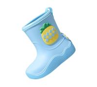 cfpqv Wellington Boots Children's Half Shaft Rubber Shoes Cartoon Rain | Rain boots children's waterproof ankle boots boat shoes non-slip rain boots girls boys rain boots size 26-33