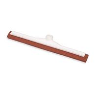 CFS 36691800 Flo-Pac Soft Double Foam Rubber Floor Squeegee with Plastic Frame, 18" Length, Red (Pack of 10)