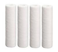 CFS - 4 Pack Sediment Depth Water Filter Cartridges Compatible with Purtrex PX05-9 7/8, 93023 Models - Remove Bad Taste and Odor - Whole House Replacement Filter Cartridge - 5 Micron - 10" x 2.5"