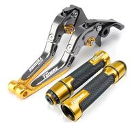 CFSJRXZ Clutch Levers Motorcycle Brake Clutch Lever Assembly Handlebar Grips for TENERE1200 TENERE 1200 2012-2020 Bar Accessories Motorbike Brake Lever Handlebar Grips(Color 15)
