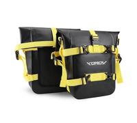 CFSJRXZ Motorbike Toolbox Motorcycle Frame Crash Bar Bags for Suzuki V-Strom V Strom DL250 DL650 DL800 DL1000 1050DE ADV Tank Side Bag Tool Pack Expandable Travel Luggage Storage Package(Color 4)