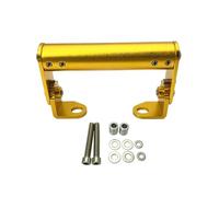 CFSJRXZ Mount Navigation Plate Motorcycle Navigation Bracket For SUZUKI DL650 DL 650 Phone Holder GPS Mount Stand Motorbike Mobile Phone GPS Holder(Gold)