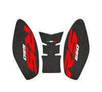CFSJRXZ Protector Pad Motorcycle Fuel Tank Side Pad Decal For Aprilia RS660 RS 660 R S660 2020 2021 2022 Anti-Slip Protector Sticker Decorative Motorbike Fuel oil Tank Sticker(Red)