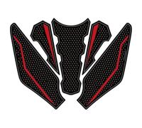 CFSJRXZ Protector Pad Motorcycle Side Fuel For KAWASAKI For Ninja 400 For Ninja400 Protector Traction Pad Decal Stickers Motorbike Fuel oil Tank Sticker(Red)