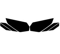 CFSJRXZ Protector Pad Motorcycle Side Fuel For KAWASAKI For Ninja 400 For Ninja400 Protector Traction Pad Decal Stickers Motorbike Fuel oil Tank Sticker(Black 2)