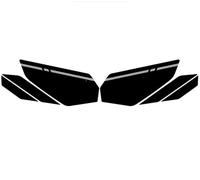 CFSJRXZ Protector Pad Motorcycle Side Fuel For KAWASAKI For Ninja 400 For Ninja400 Protector Traction Pad Decal Stickers Motorbike Fuel oil Tank Sticker(Titanium 2)